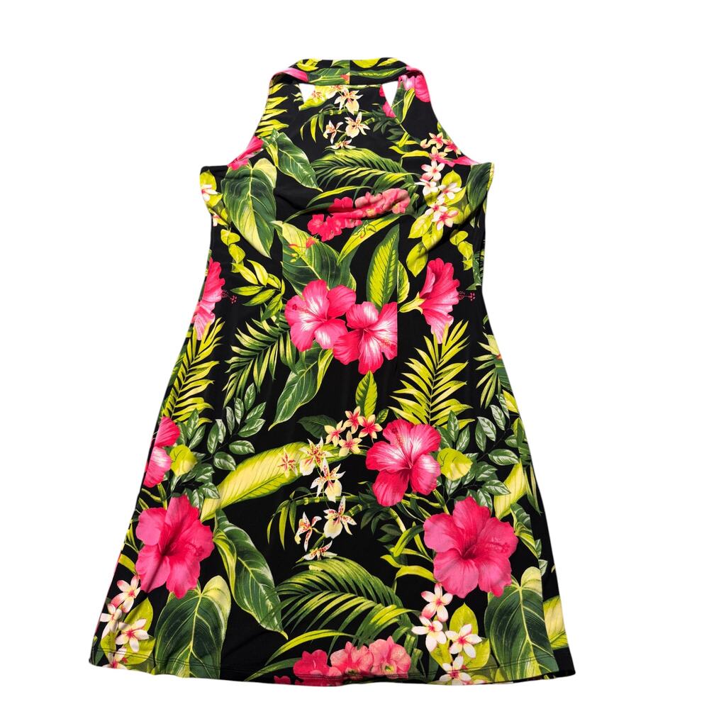 NWT Tommy Bahama Sandy Grand Villa Halter Dress Womens M Multicolor Floral Print - Picture 3 of 12